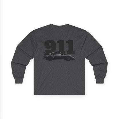 Porsche Long Sleeve Tee, Unisex Car Shirt, Automotive Gift, 911 Apparel, Race Day Outfit, Porsche Lover's Top