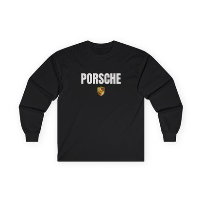 Porsche Long Sleeve Tee, Unisex Car Shirt, Automotive Gift, 911 Apparel, Race Day Outfit, Porsche Lover's Top