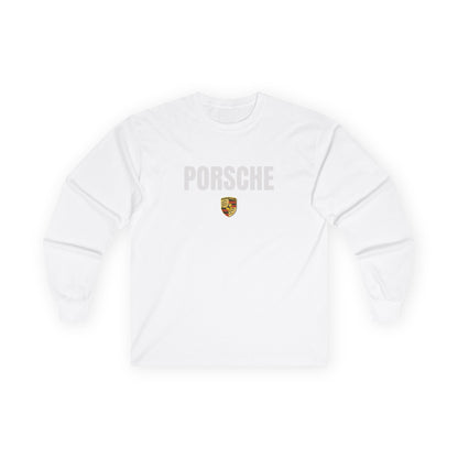 Porsche Long Sleeve Tee, Unisex Car Shirt, Automotive Gift, 911 Apparel, Race Day Outfit, Porsche Lover's Top