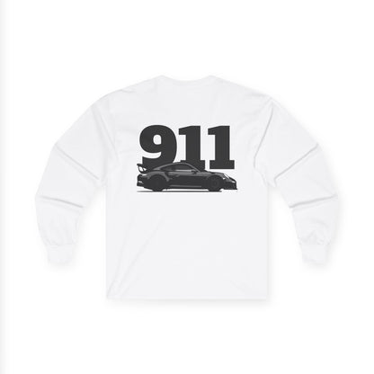 Porsche Long Sleeve Tee, Unisex Car Shirt, Automotive Gift, 911 Apparel, Race Day Outfit, Porsche Lover's Top