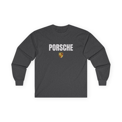 Porsche Long Sleeve Tee, Unisex Car Shirt, Automotive Gift, 911 Apparel, Race Day Outfit, Porsche Lover's Top